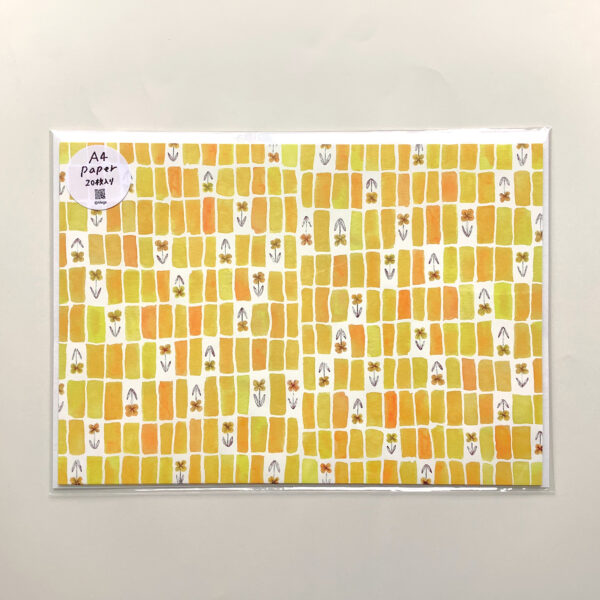 A4ペーパー 『yellow』20枚入り - 画像 (2)