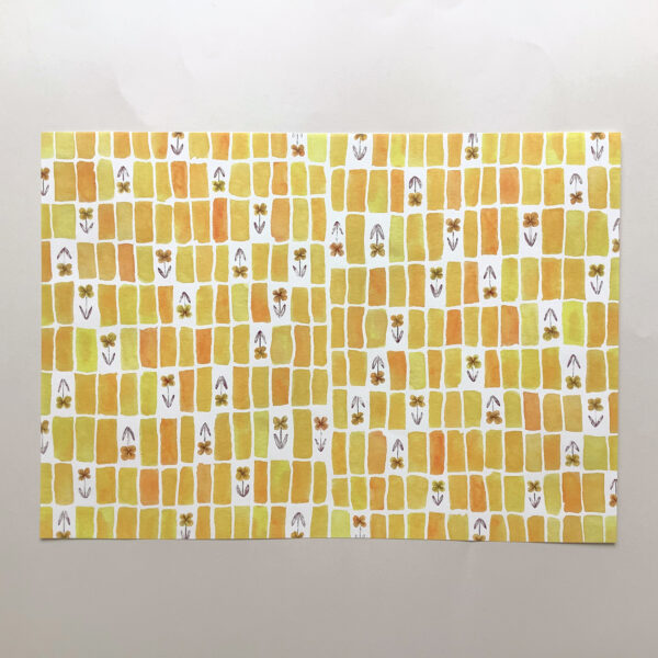 A4ペーパー 『yellow』20枚入り - 画像 (6)
