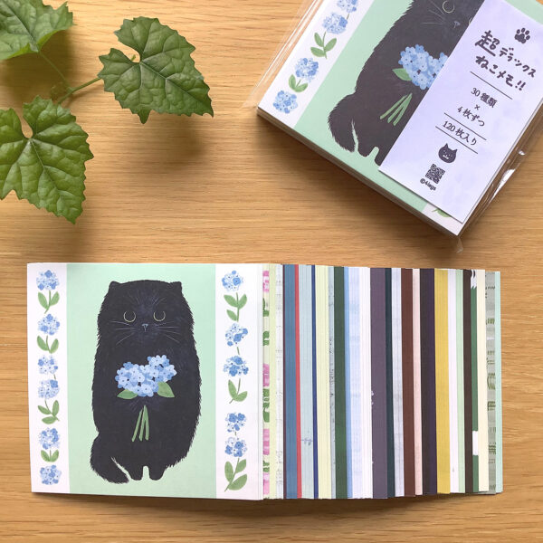 超デラックス ねこメモ　（30種類×4枚ずつ＝120枚入り）