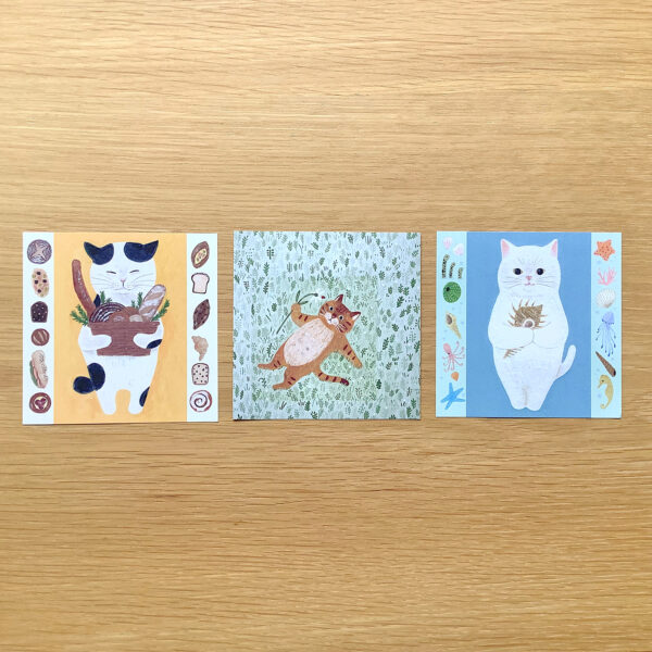 ★枚数はんぶん★ 超デラックス　ねこメモ　（30種類×2枚　60枚入り） - 画像 (9)