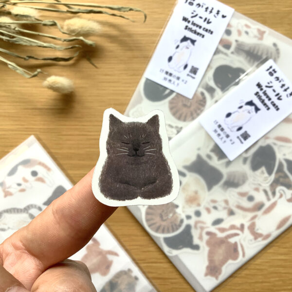 フレークシール　猫が好き - 画像 (5)