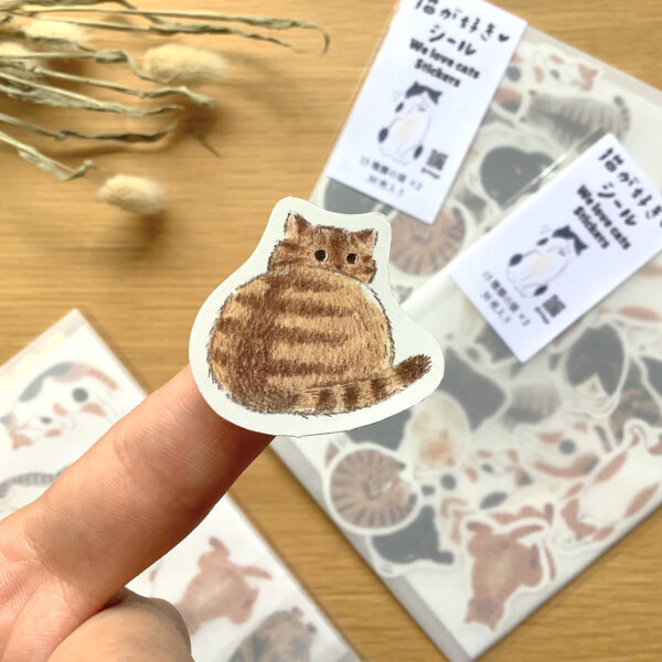 フレークシール　猫が好き - 画像 (10)