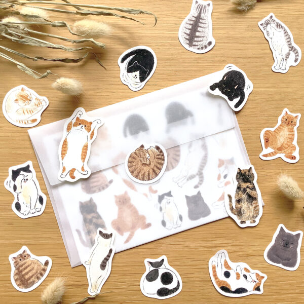 フレークシール　猫が好き - 画像 (12)