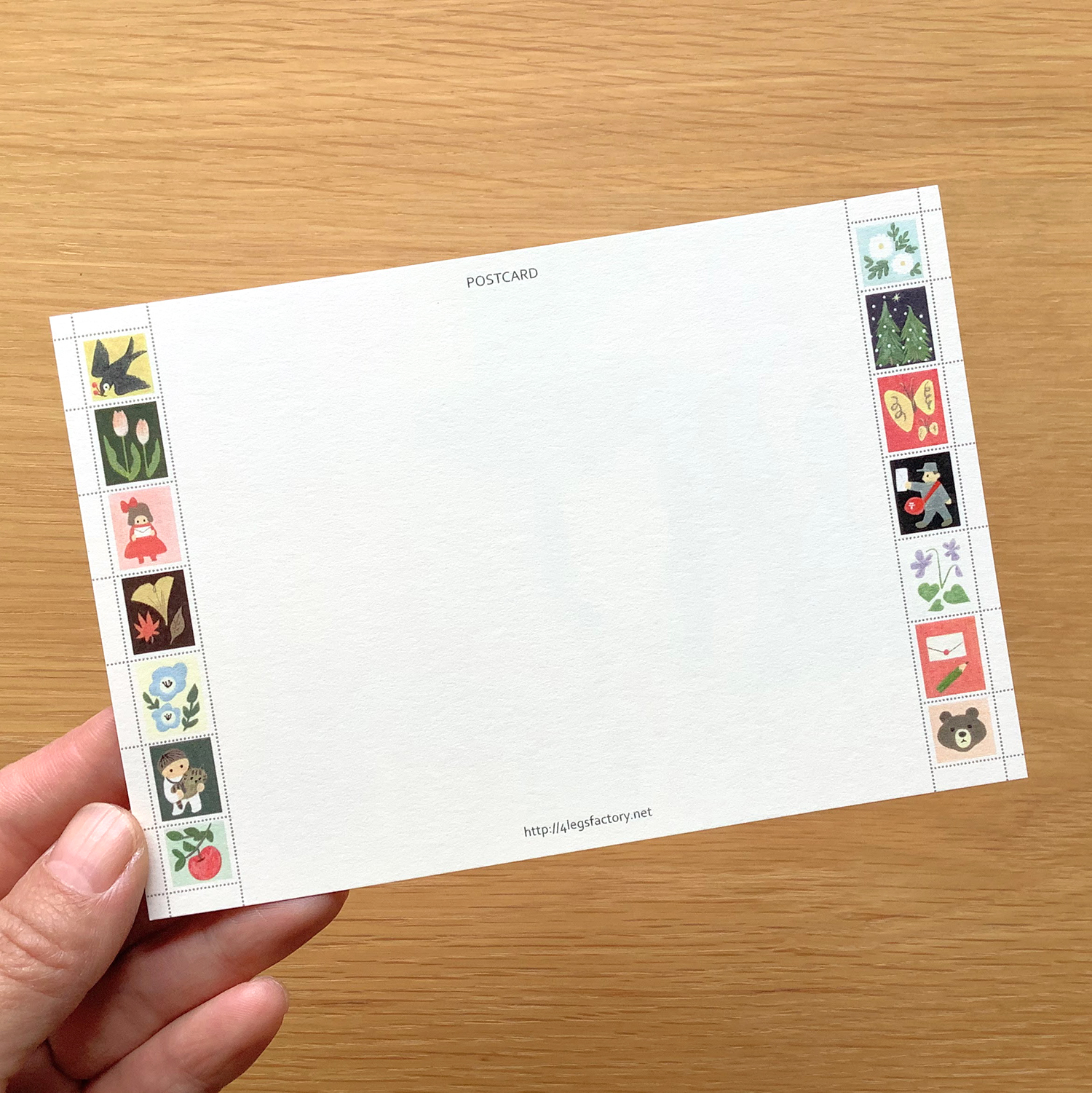 ポストカード 絵本の中のねこ(#new10 手紙猫) - 画像 (3)