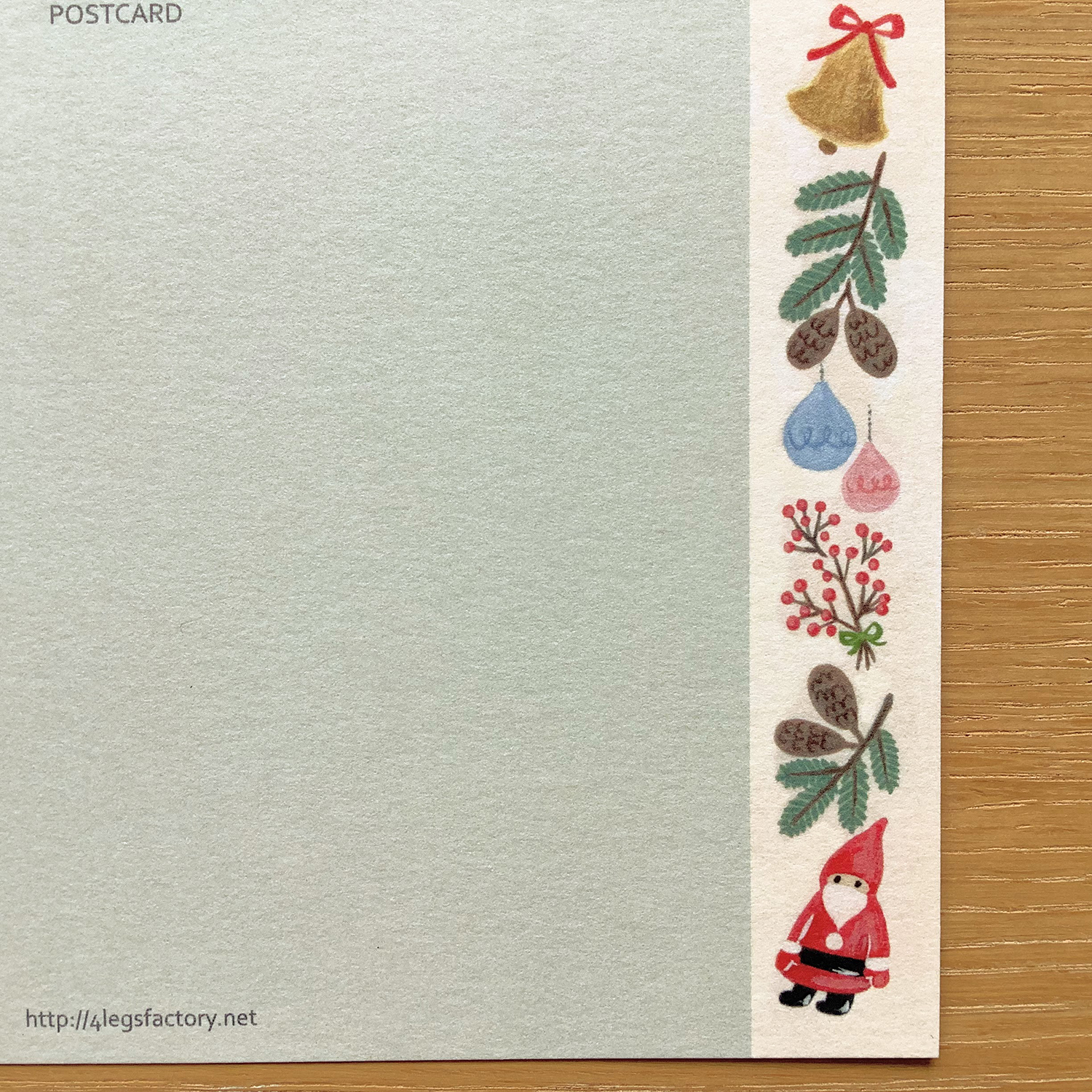 ポストカード 絵本の中のねこ(#new12 親子猫のクリスマス) - 画像 (8)