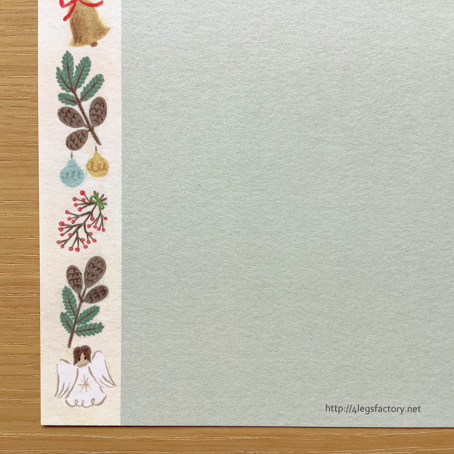 ポストカード 絵本の中のねこ(#new12 親子猫のクリスマス) - 画像 (7)