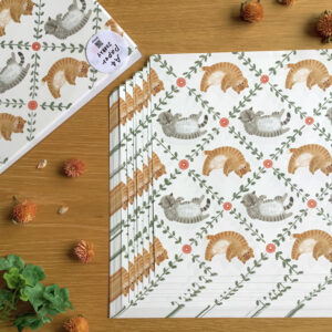 A4ペーパー 『お腹なでて』